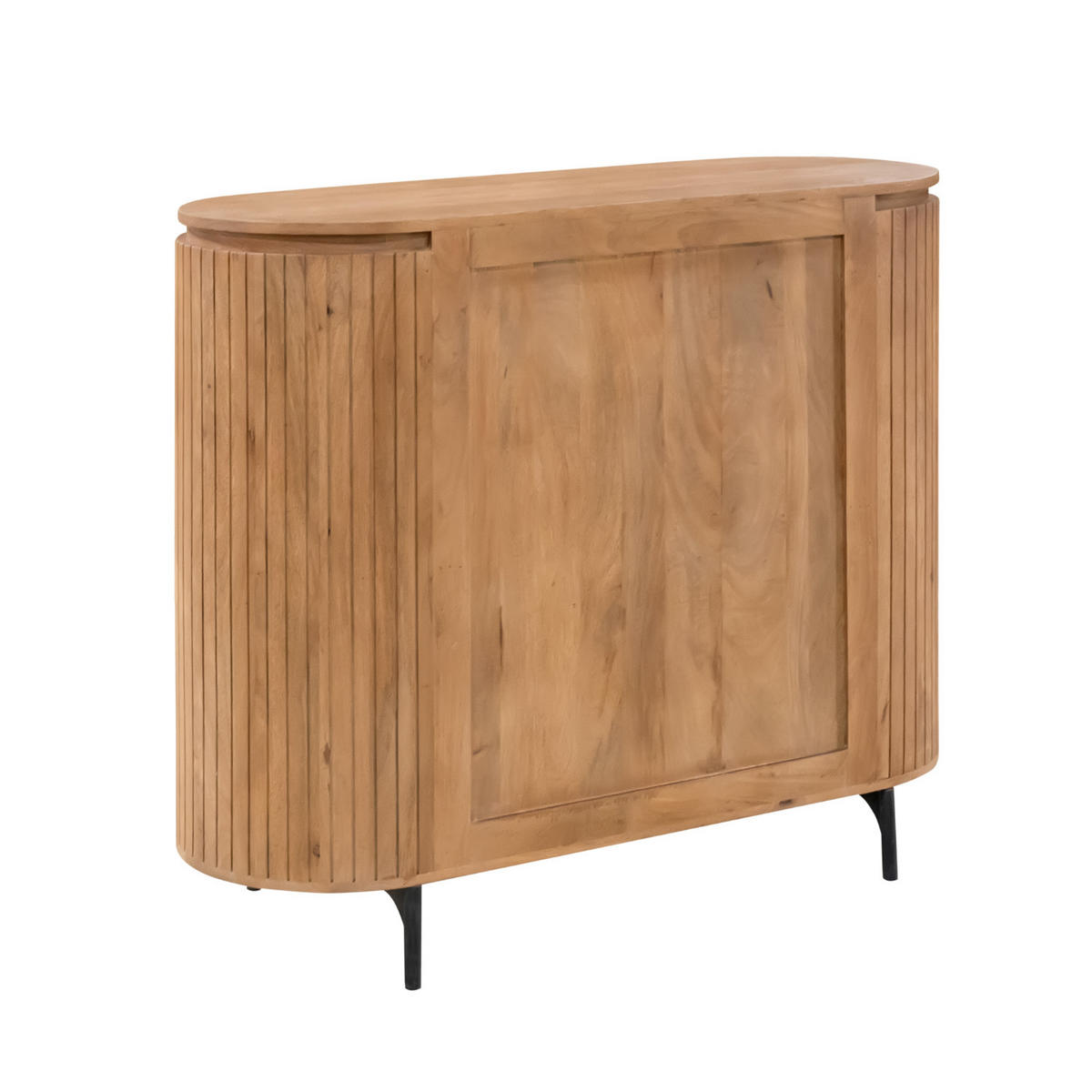 KOMMODE Helena Mangoholz Natur Natur - Naturfarben, Holz (115/100/45cm) - Villa Möbel