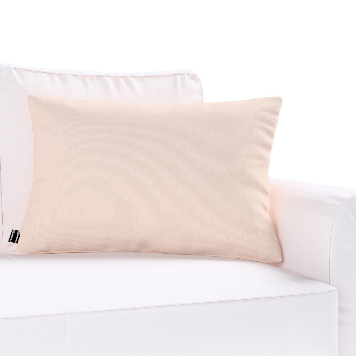 KISSENHÜLLE Living Basic pink, 47x28 cm - Hellrosa, Textil (47/28cm) - Dekoria