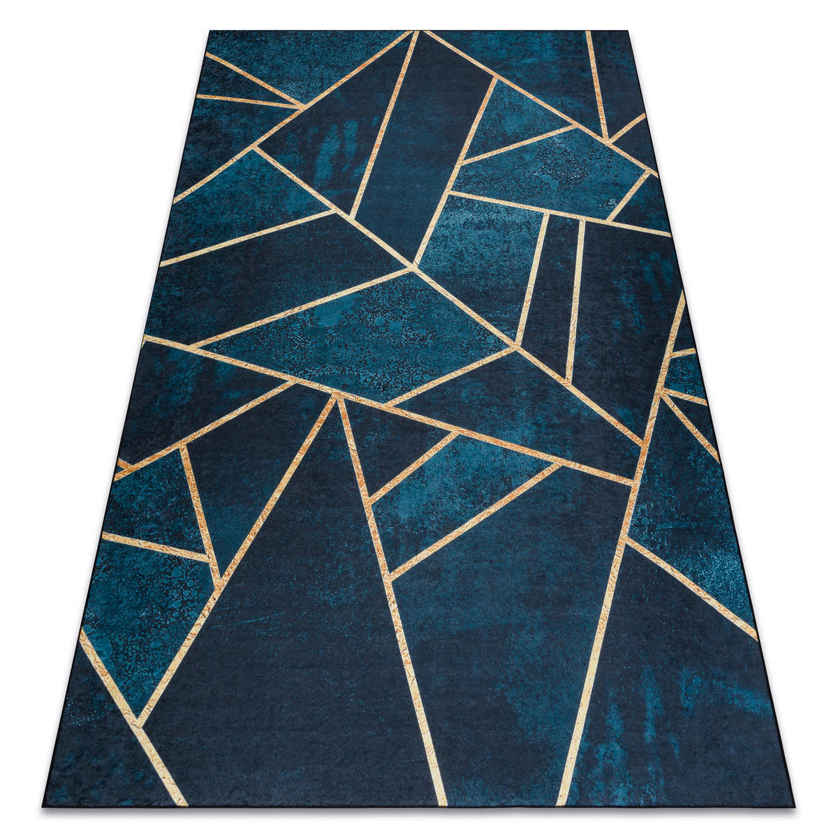 TEPPICH Andre 120/170 cm - Blau, Textil (120/170cm) - rugsX