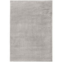 TEPPICH Hochflor Shaggy-Design, teddyweich LYNE, Grau 80x150 cm - Grau, Textil (80/150cm) - KADIMA DESIGN