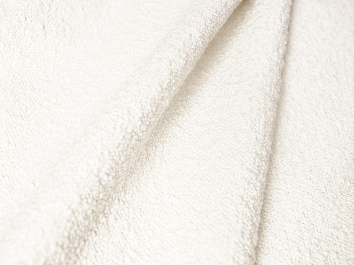 ECKSOFA links Jodie aus Boucle beige 4 Sitzplätze - Beige, Textil (166/342cm) - Micadoni