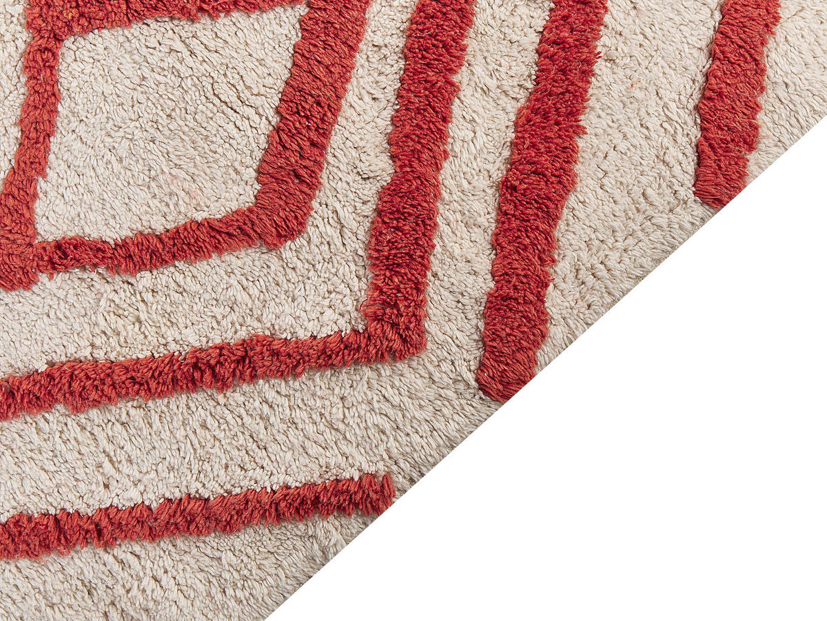 SHAGGY-TEPPICH Haskoy 230/160 cm - Weiß, Textil (160/230cm) - Beliani