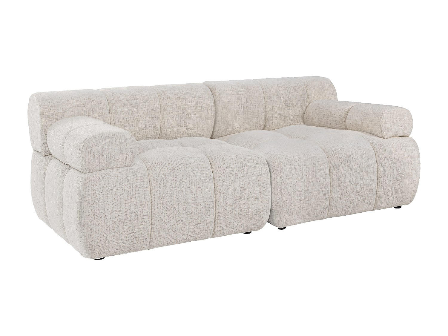 Vente-Unique Modulierbares Beige 188x70x94 cm