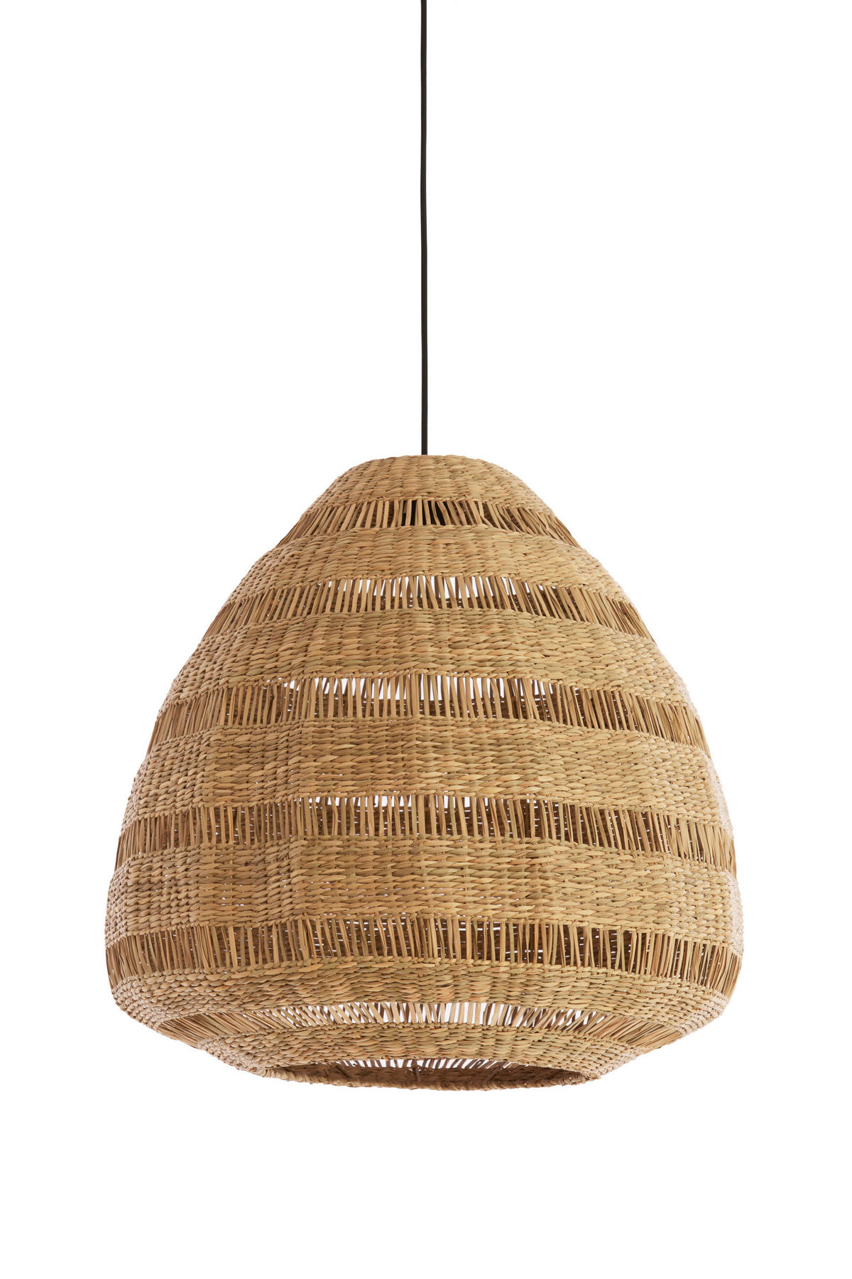 HÄNGELAMPE - Braun - 56/56/55 cm - Braun, Naturmaterialien (56/56/55cm) - Light & Living