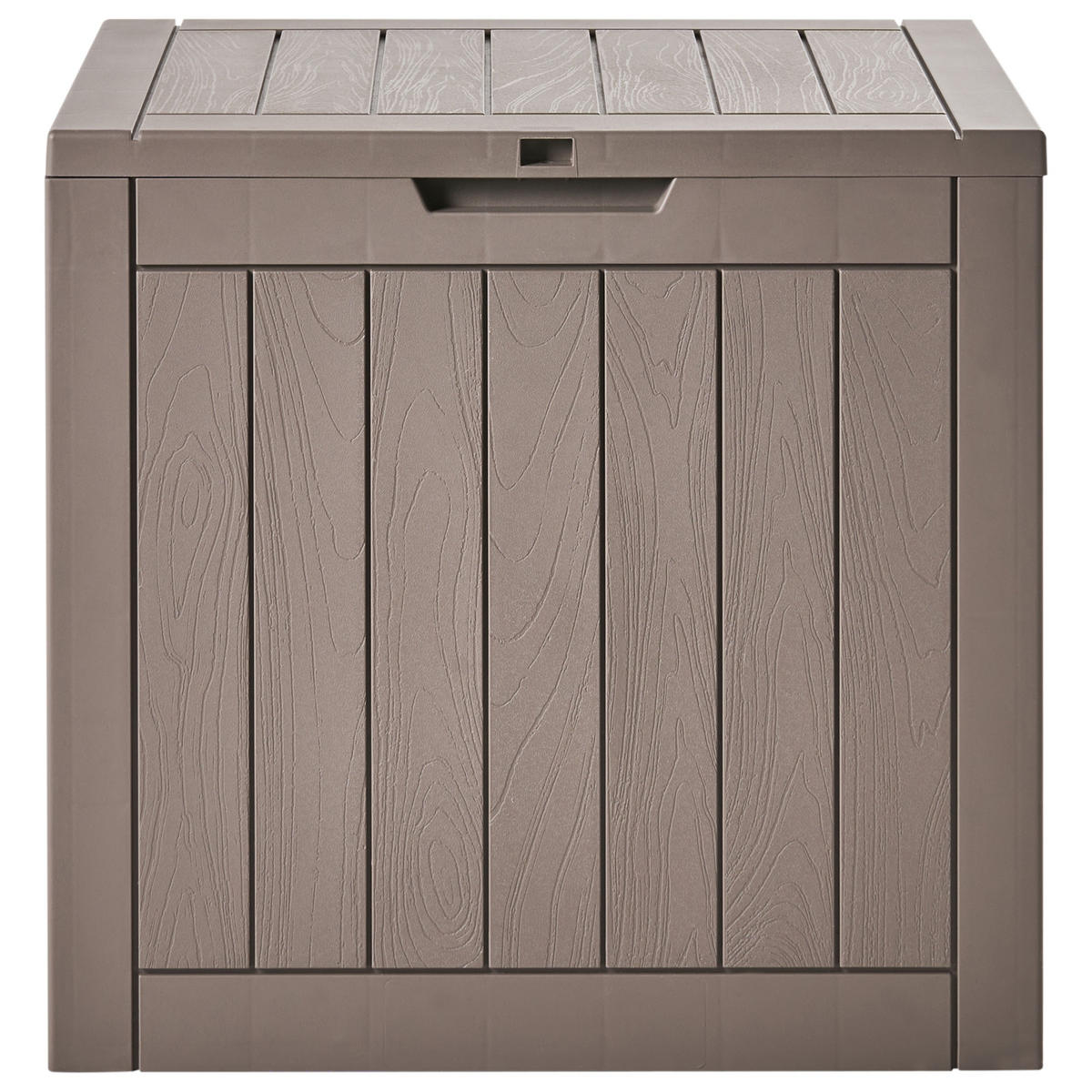 AUFBEWAHRUNGSBOX 56/ 43 cm Taupe - Taupe, Kunststoff (56/53/43cm) - Beliani