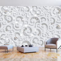 VLIESTAPETE Weiß 250/175 cm - Weiß/Grau, Textil (250/1cm) - KUNSTLOFT