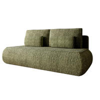 SCHLAFSOFA mit Bettkasten BELLS Olivgrün - Olivgrün, Holzwerkstoff (214/96/96cm) - Compleo24
