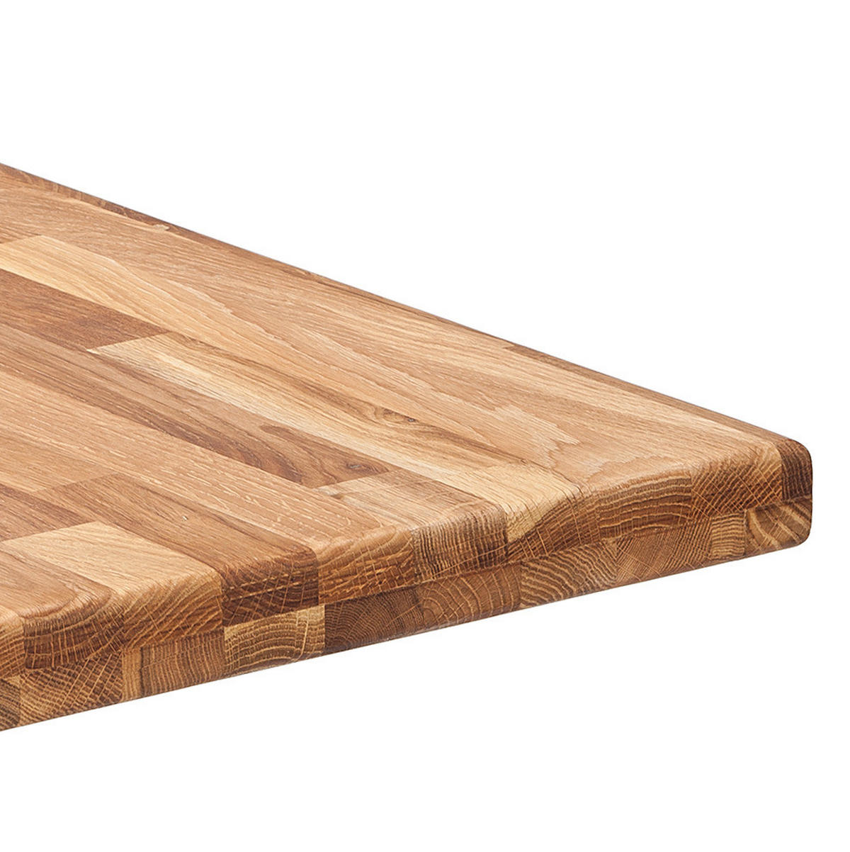 ANSTECKPLATTE - Eiche - Eichefarben, Holz (50/90/4cm) - home24