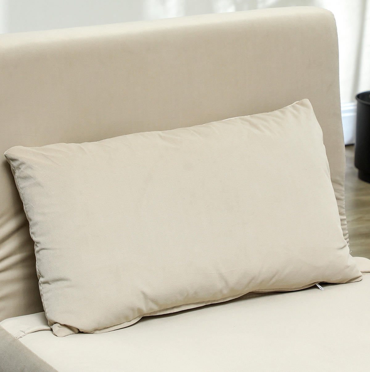 SCHLAFSESSEL 78/72/79 cm mit Liegefläche 72/190 cm – 6-fach verstellbar, platzsparend - Beige, Textil (78/79/72cm) - BEAOK