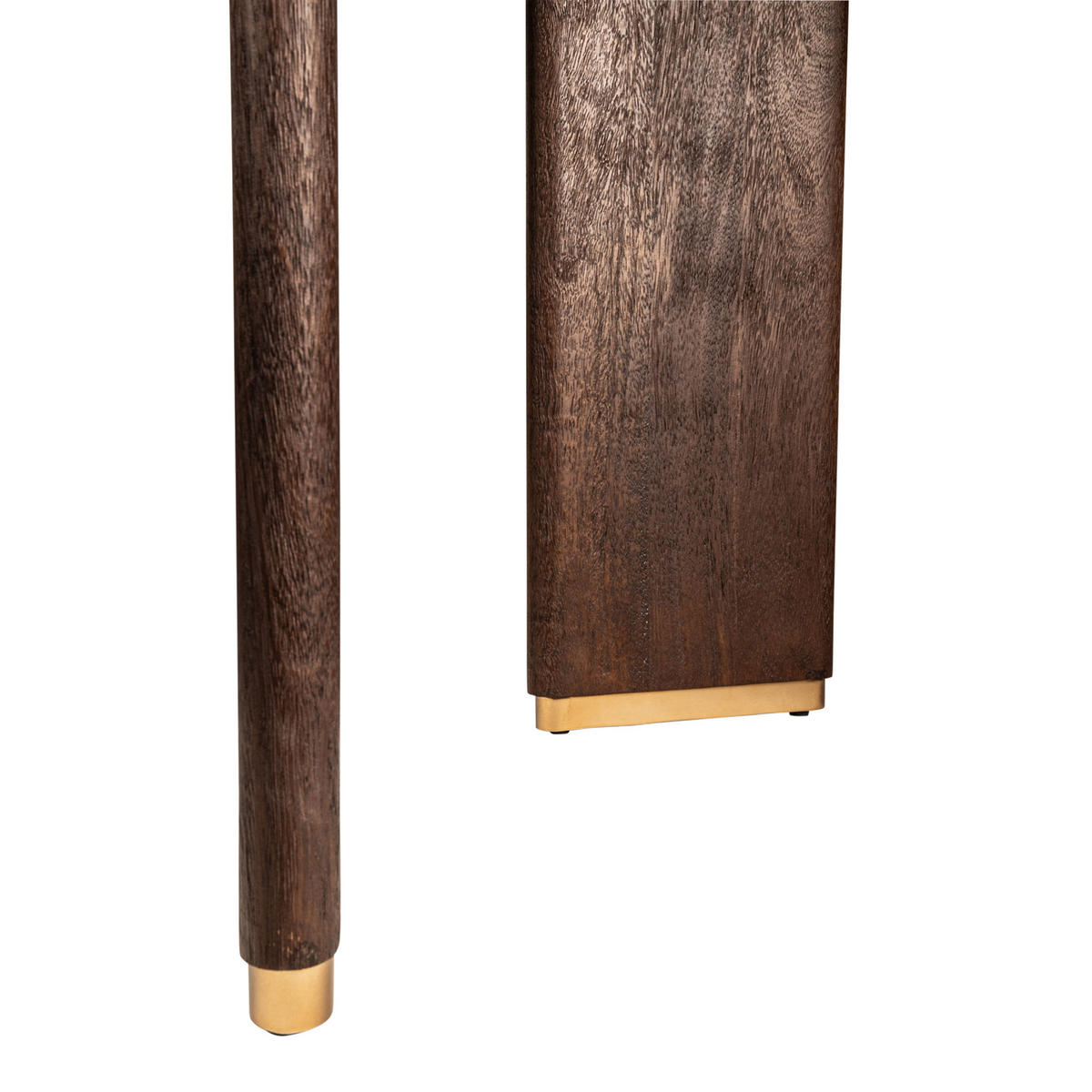 ESSTISCH Liber Braun 200/100/77cm - Braun, Metall (200/100/77cm) - PTMD Collection