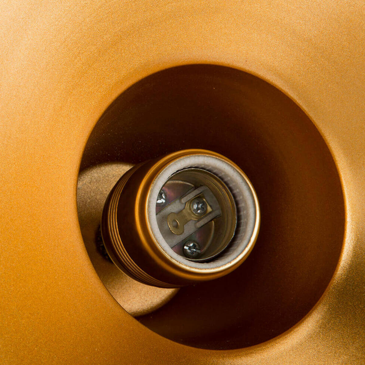 WANDLEUCHTE Kirkcaldy - Braun, Metall (30/51/40cm) - lux.pro