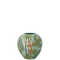 VASE AFFE Multi - Multicolor, Keramik (26cm) - J-Line
