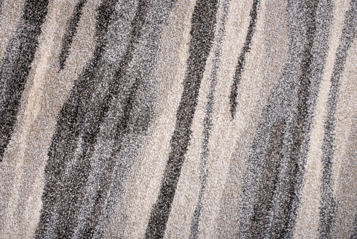 LÄUFER SARI Grau 90/400 cm - Grau, Textil (90/400cm) - Tapiso