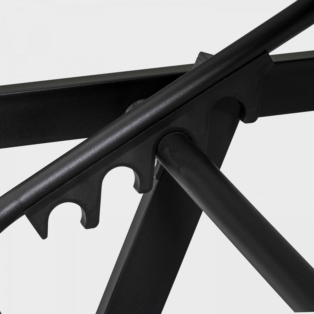 SONNENLIEGE, Grau - Grau, Metall (60/90/195cm) - Oviala