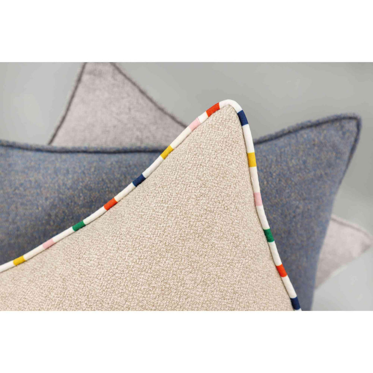 ZIERKISSENHÜLLE DEKOKISSENHÜLLE SIGNATURE - Multicolor, Textil (45/45cm) - Esprit