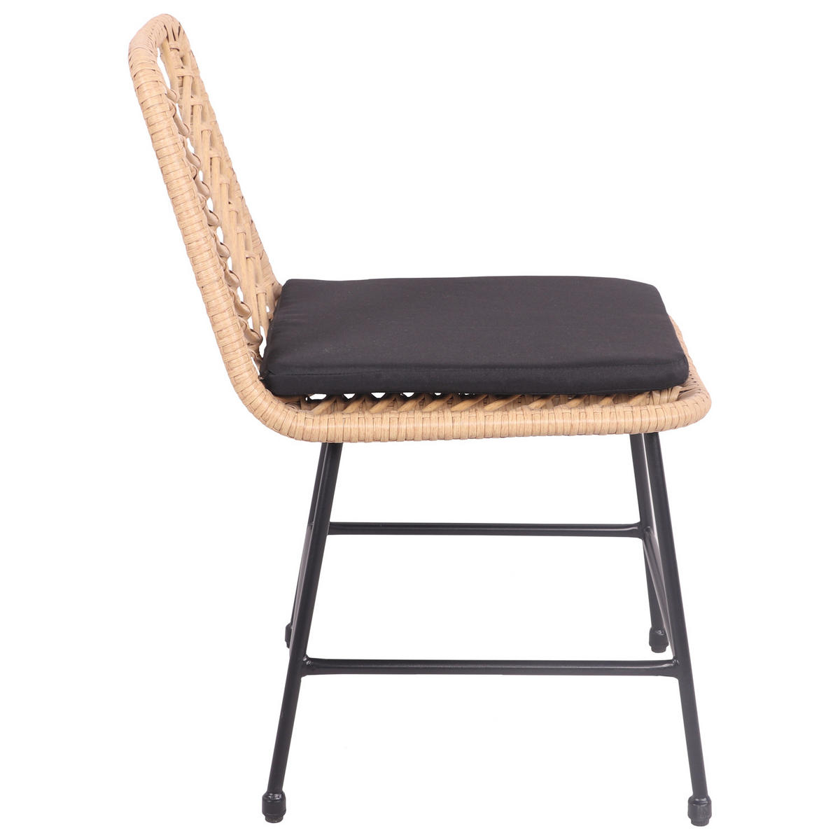 STÜHLE Oka Braun 2er-Set - Braun, Kunststoff (45.5/77.5/62cm) - Happy Garden