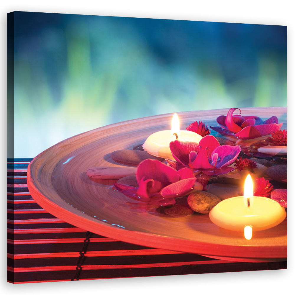 Feeby Wandbild Rot 50x50 cm