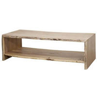 COUCHTISCH Akazie 150x70x45 natur lackiert PURE ACACIA #309 - Braun, Holz (150/70/45cm) - Massivmoebel24