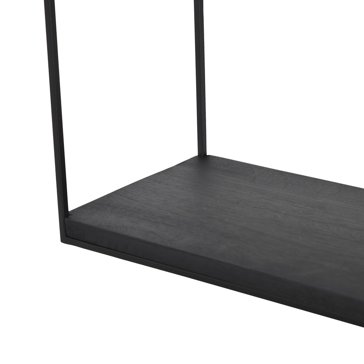 WANDREGAL Wally Schwarz - Schwarz, Metall (45/45/18cm) - LOFT42