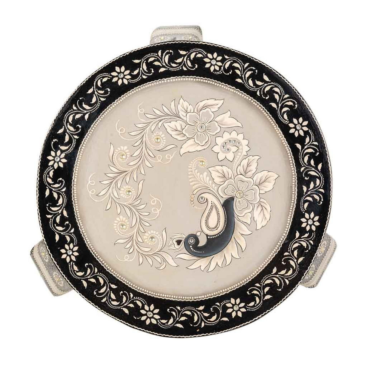 TISCH aus Holz, grau, 42x35x39cm - Multicolor, Holz (35/42/39cm) - Wanderlust