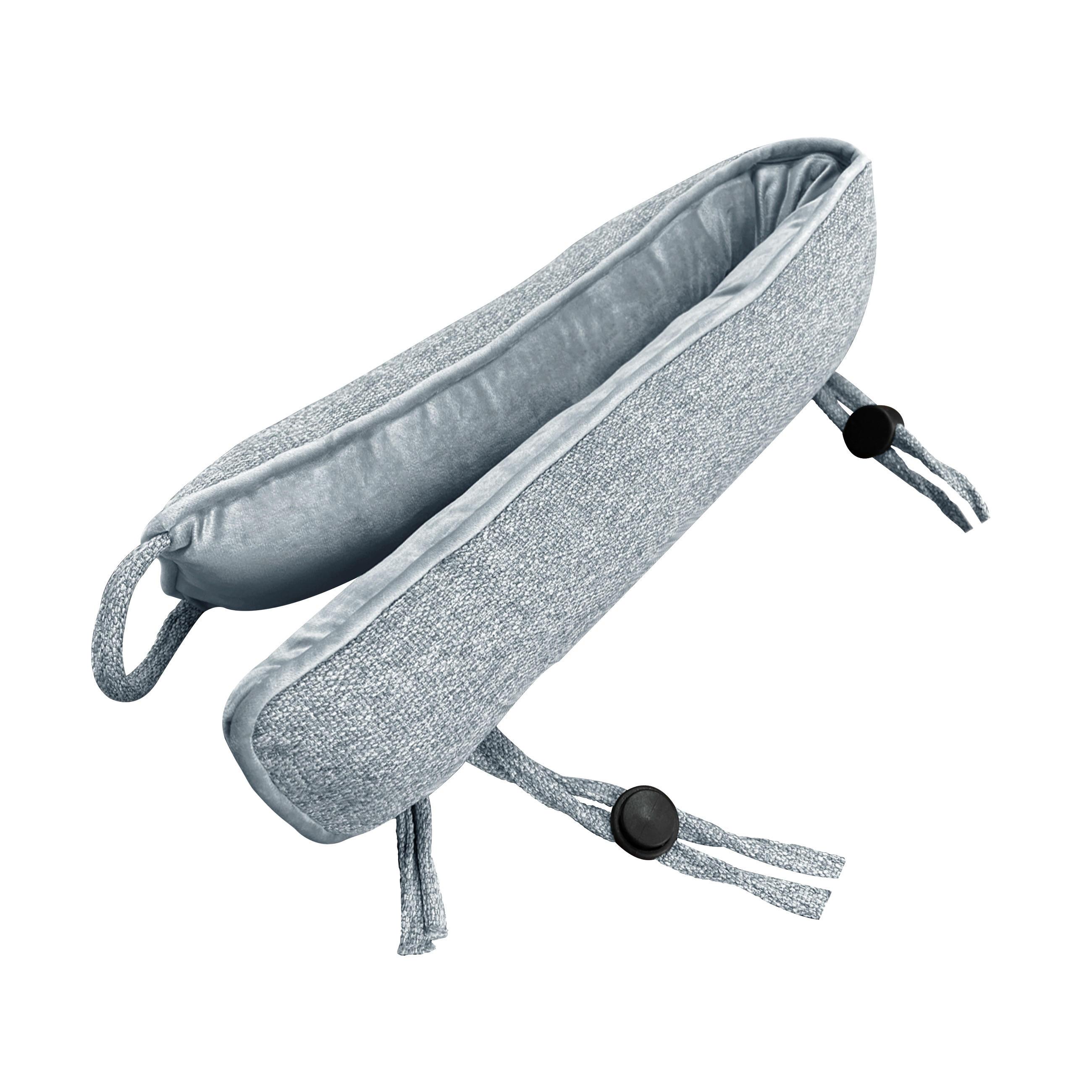 ZUGLUFTSTOPPER 90 cm winddicht - Grau, Textil (12/90cm) - Vercart