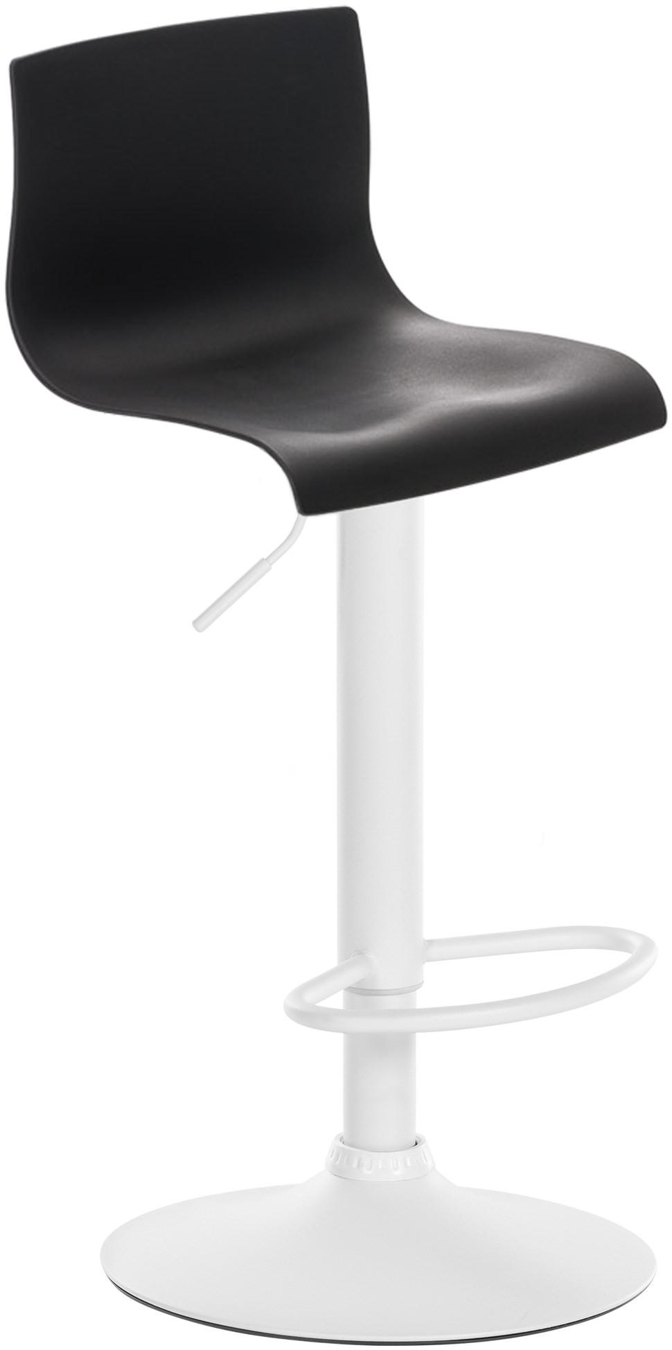 Deluke Barhocker Schwarz 39x84x36 cm