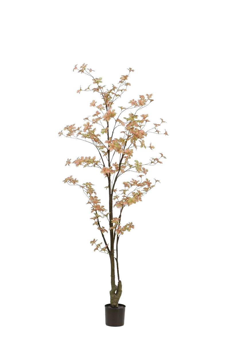 KÜNSTLICHER Trapaeolum Baum - Nils 185 cm - Grün, Kunststoff (185cm) - Emerald