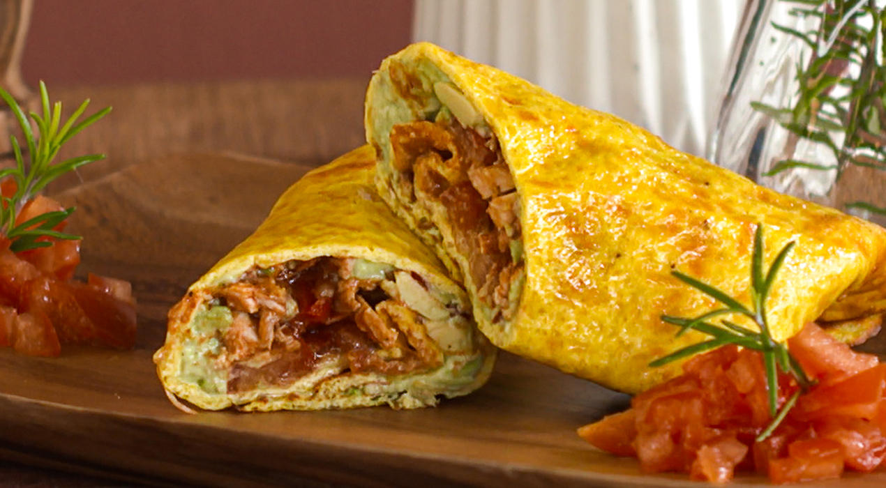 XXXLecker_Low-Carb-Wrap-mit-Pulled-Chicken