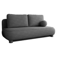 SCHLAFSOFA Gaja - Dunkelgrau, Holz/Textil (209/96/96cm) - MIRJAN24
