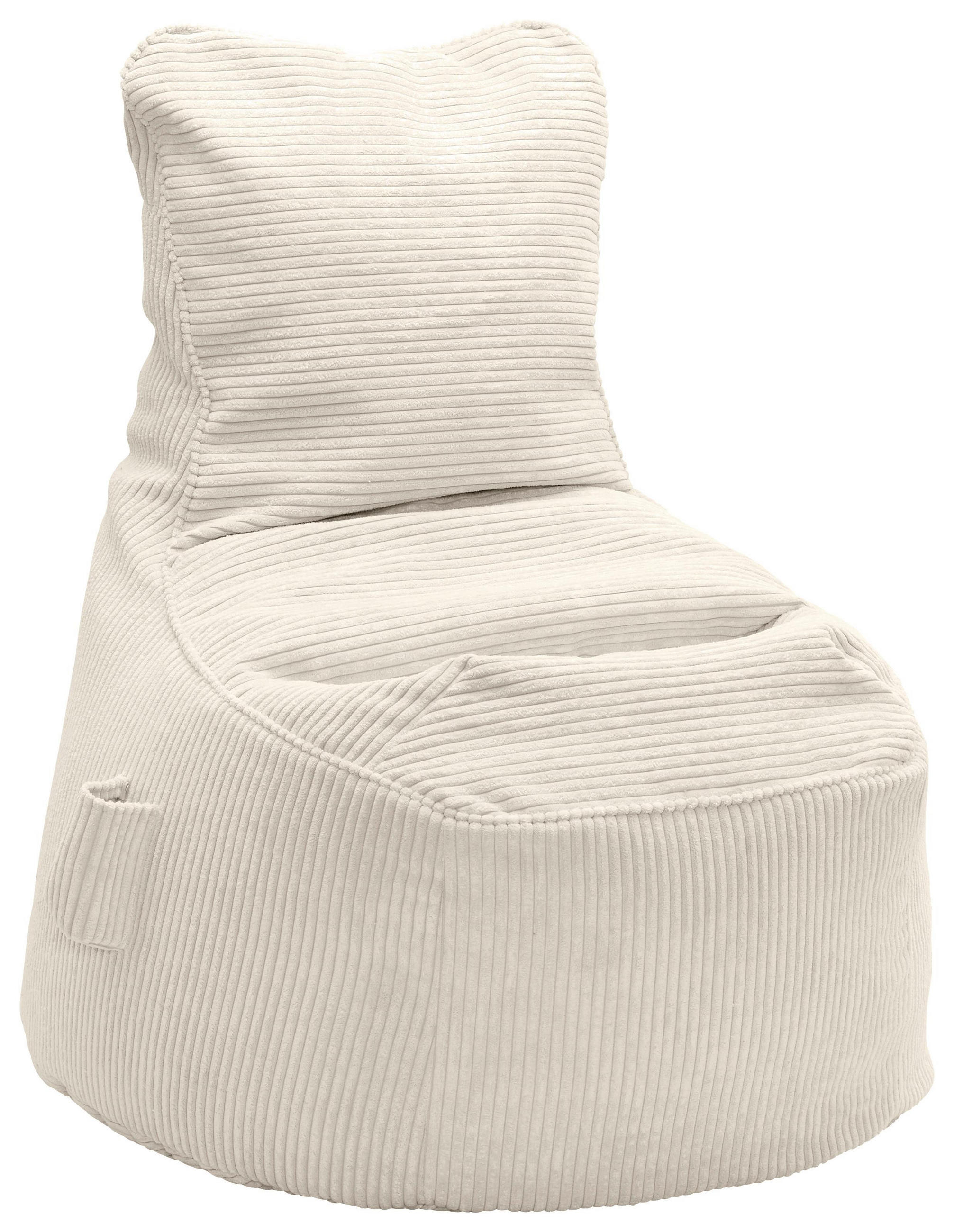 Mömax Sitzsack Weiß 85x100x85 cm