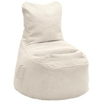SITZSACK Cortona Cord Weiß - Weiß, Textil (85/100/85cm) - Mömax