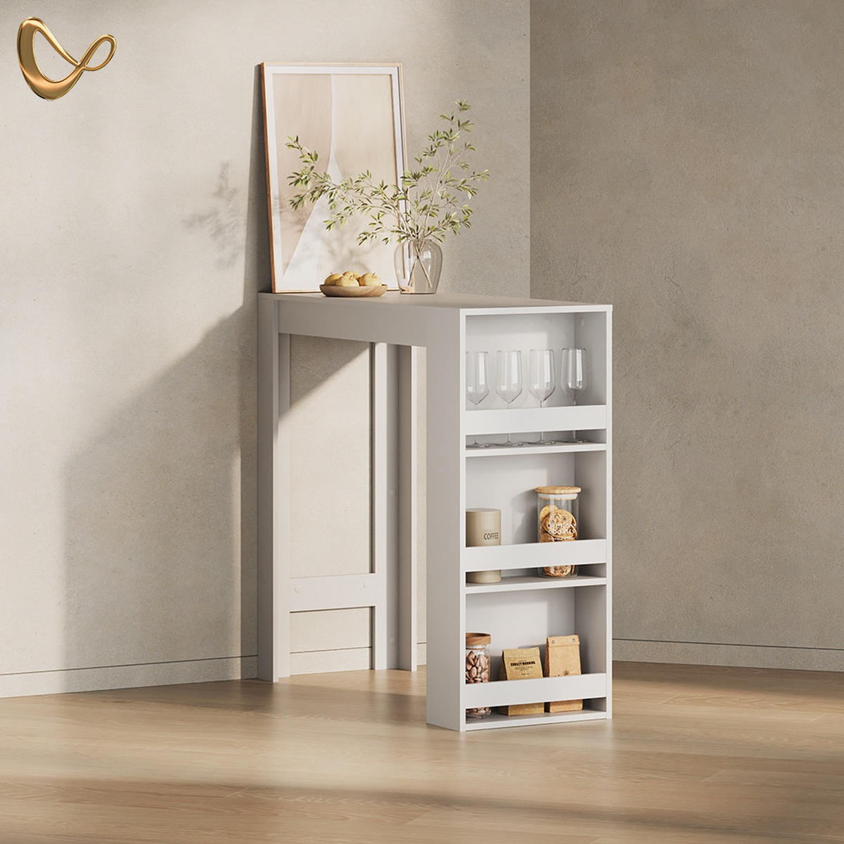 BARTISCH Regusa Weiß 45 x 110 cm - Weiß, Holzwerkstoff (110/45/106cm) - Livinity®