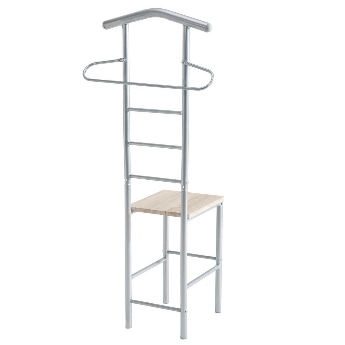 HERRENDIENER JIVO - Sonoma Eiche, Metall (53/121/47cm) - CARO-Möbel