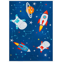 KINDERTEPPICH SNOOKI Dunkelblau 200/300 cm - Dunkelblau, Textil (200/300cm) - Tapiso