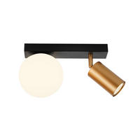 DECKENLEUCHTE Ellis 25/13/17.5cm - Schwarz, Metall (25/13/17.5cm) - Nettlife