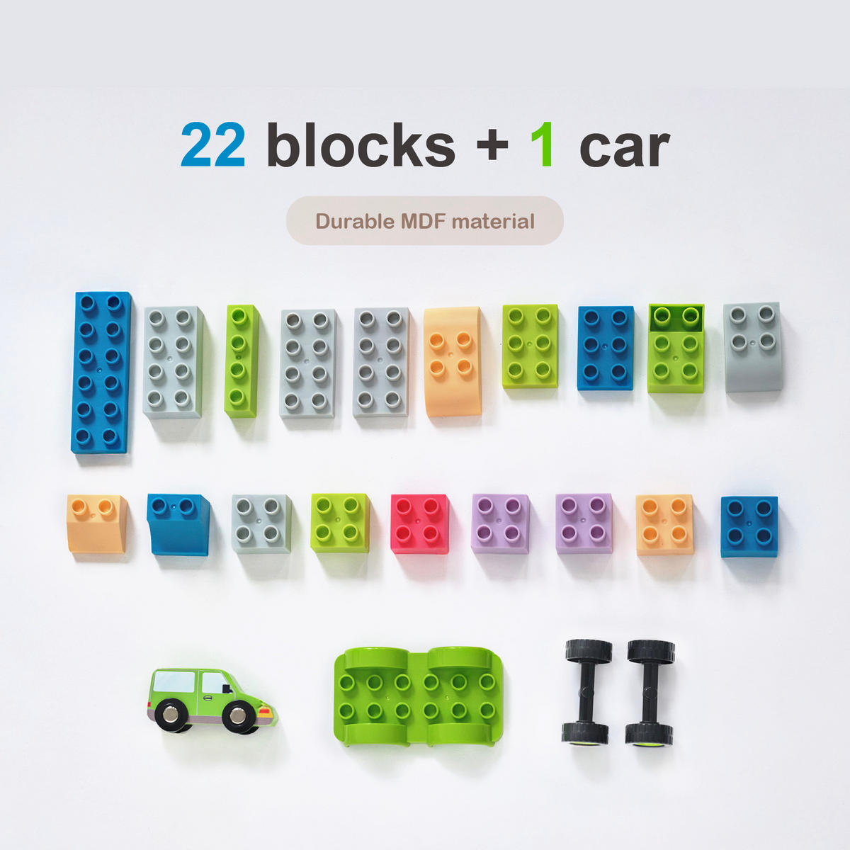 AKTIVITATSTISCH 2-in-1 Holz mit Stauraum, 71cm, Mehrfarbig - Multicolor, Holzwerkstoff (41/65cm) - Teamson Kids