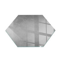 GLASPLATTE für Kamin h40 cm Grau - Grau, Glas (40/40/0.4cm) - ArtPrintCave