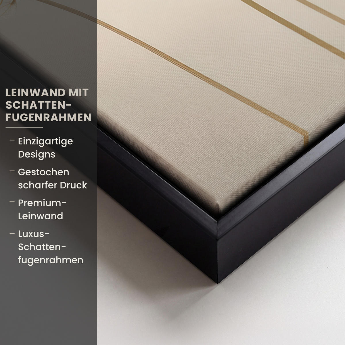 LEINWAND Bilder mit Rahmen - Sonnenlicht - Löwenzahn - Botanisch - Blumen - 30x40 - Creme, Textil (30/40cm) - MuchoWow