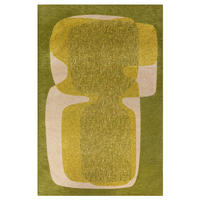 TEPPICH modern Flachgewebe TOUC TOUC Grün 240 x 340 cm - Grün, Textil (240/340cm) - Novatrend