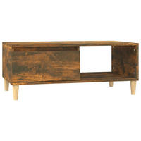 COUCHTISCH Räuchereiche 90x50x36,5 cm Holzwerkstoff - Braun, Holzwerkstoff (90/50/36.5cm) - furnicato