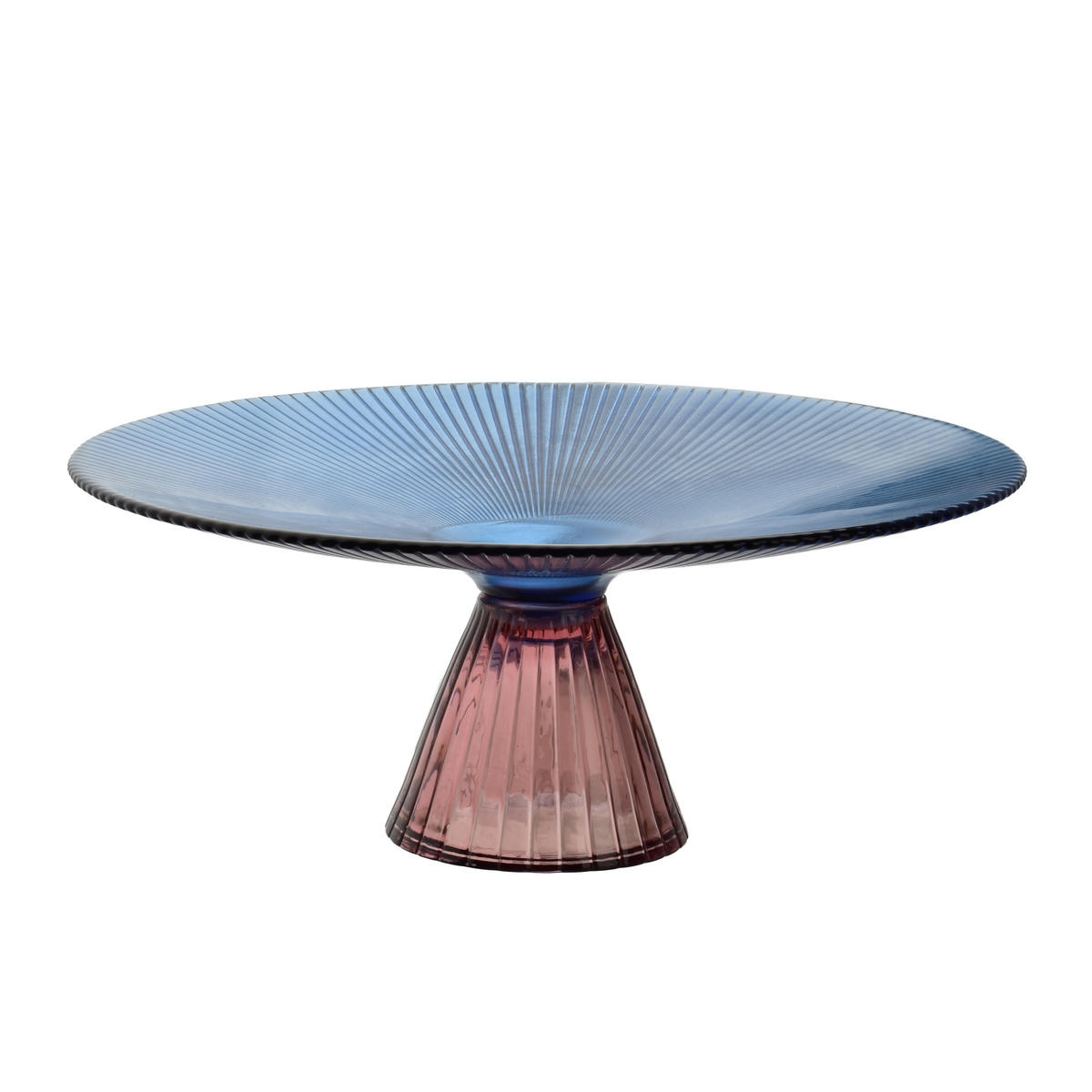 PATERA, sklo, modrá, 26x10 cm - modrá, sklo (25/11/25cm) - Mondex