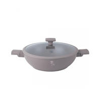 PFANNE Grau 40/30/8 cm BH8095 - Grau, Metall (30cm) - Berlinger Haus