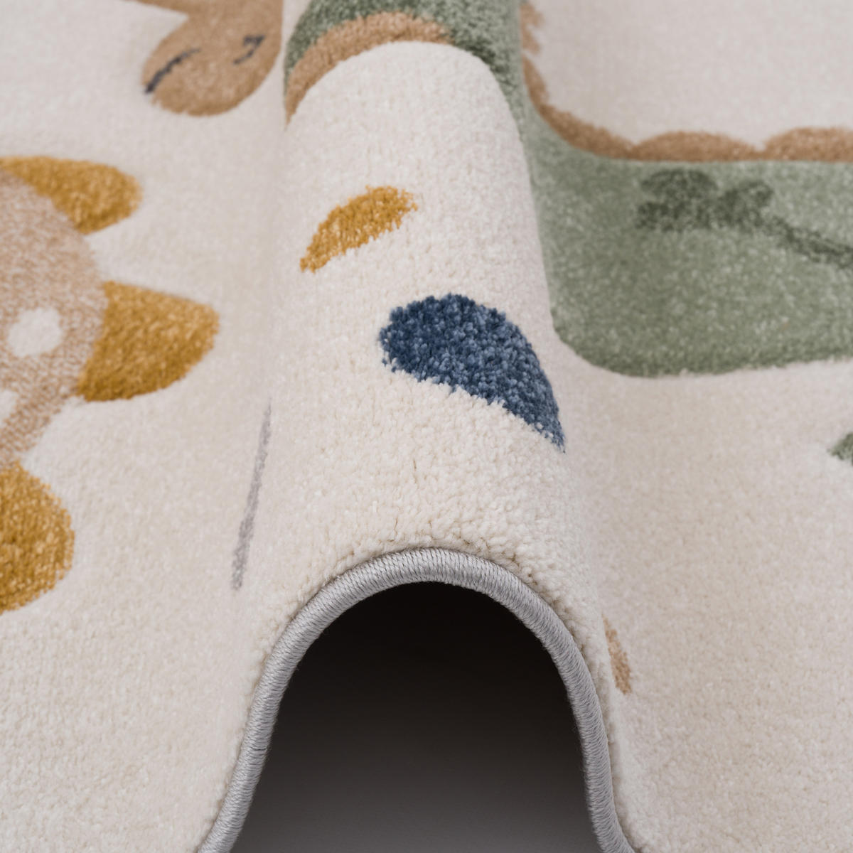 KINDER TEPPICH MAUI KIDS DINOS - Multicolor, Textil (140/200cm) - Pergamon
