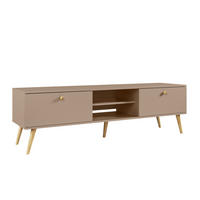 TV-SCHRANK Macchiato Skandinavisch Holzbeine - Beige, Holzwerkstoff (170/50/41cm) - Sepro Meble