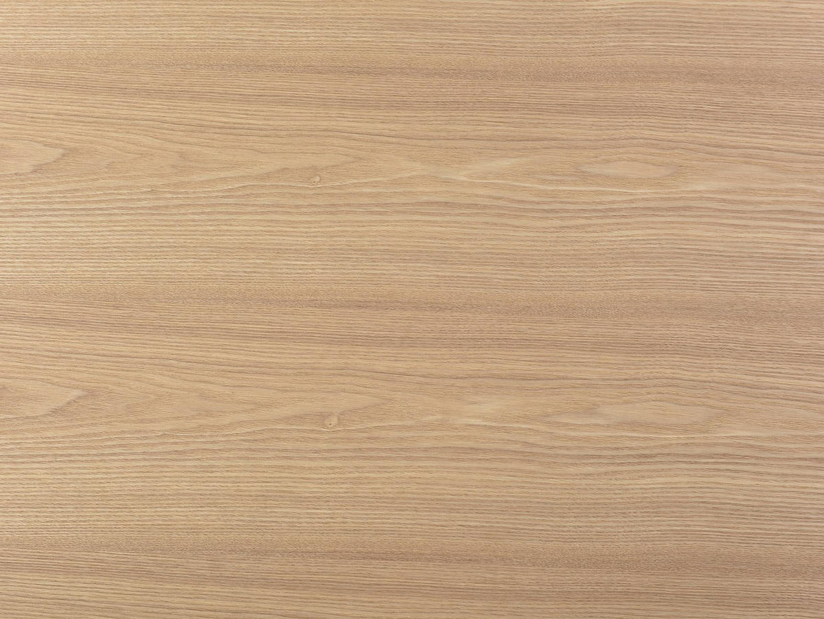 ESSTISCH rund - 4 Personen - Eichenfurnier - Holzfarben hell - ANTALIZA - Hellbraun, Holz (120/120/75.5cm) - Vente-Unique