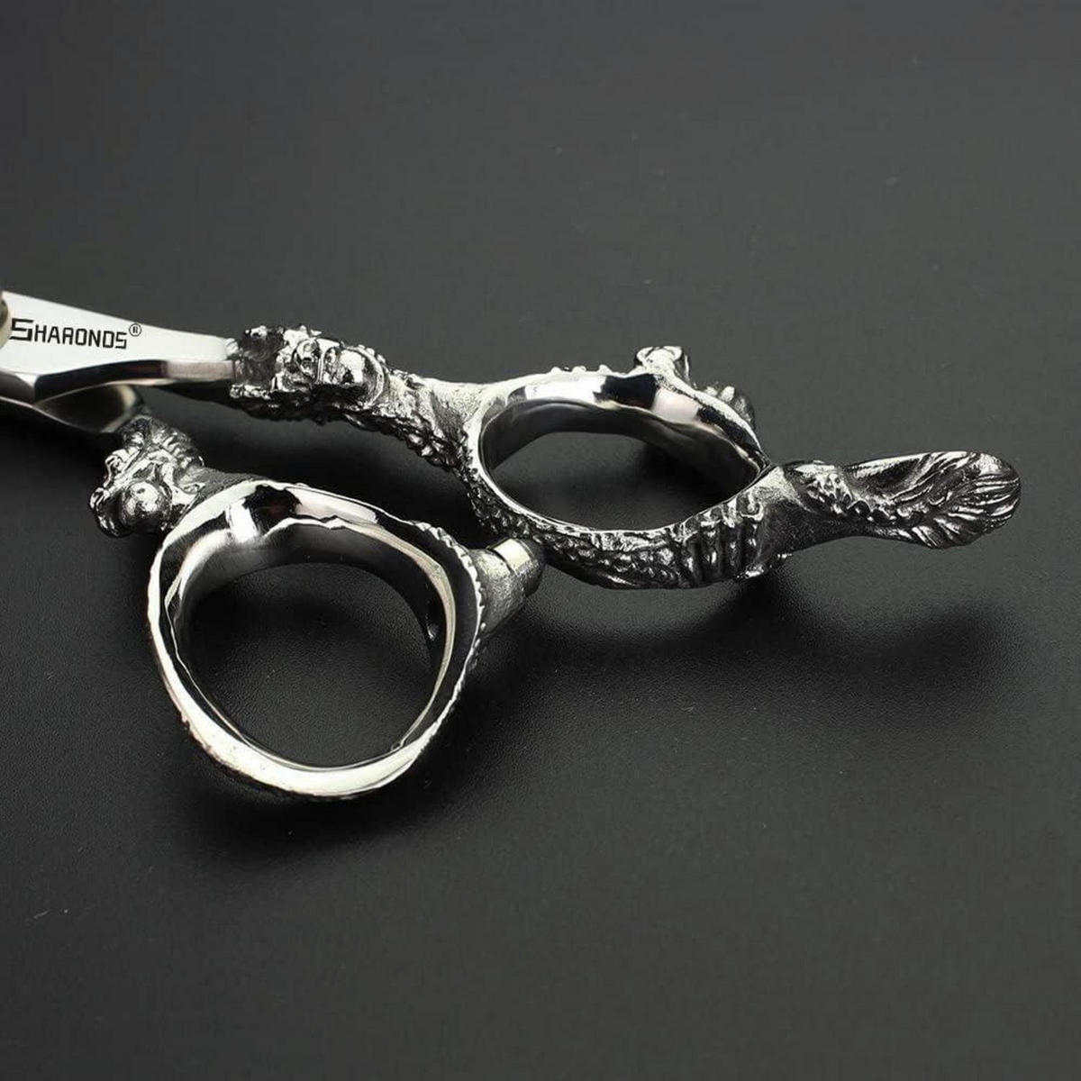 FRISEURSCHEREN Set 4-teilig Edelstahl 16.5 cm - Silberfarben, Metall (6/1/17.7cm)