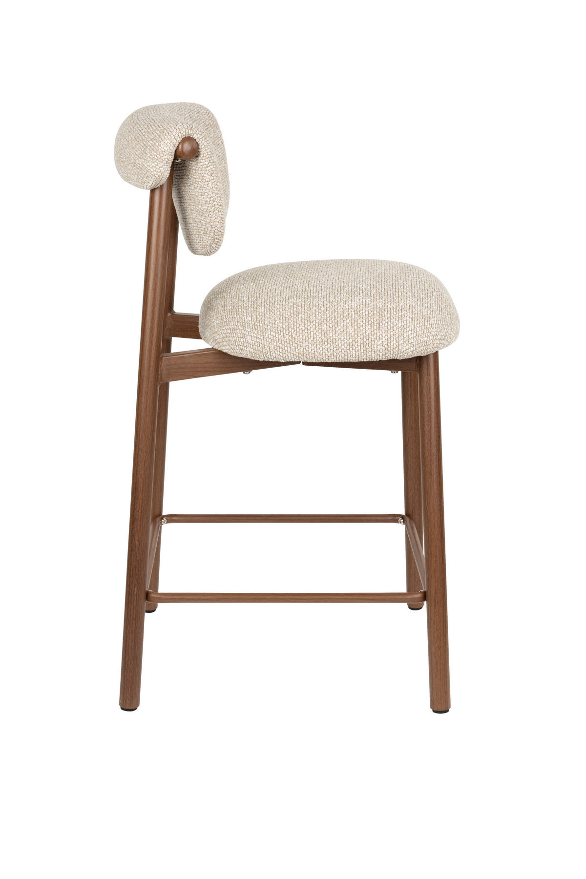 BARHOCKER Lee - Beige - 52.5/43.5/89.5 cm - 2er-Set - Beige, Textil (43.5/89.5/52.5cm) - Novel