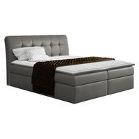 BOXBETT Diego - Grau, Holz (160/200cm) - MIRJAN24