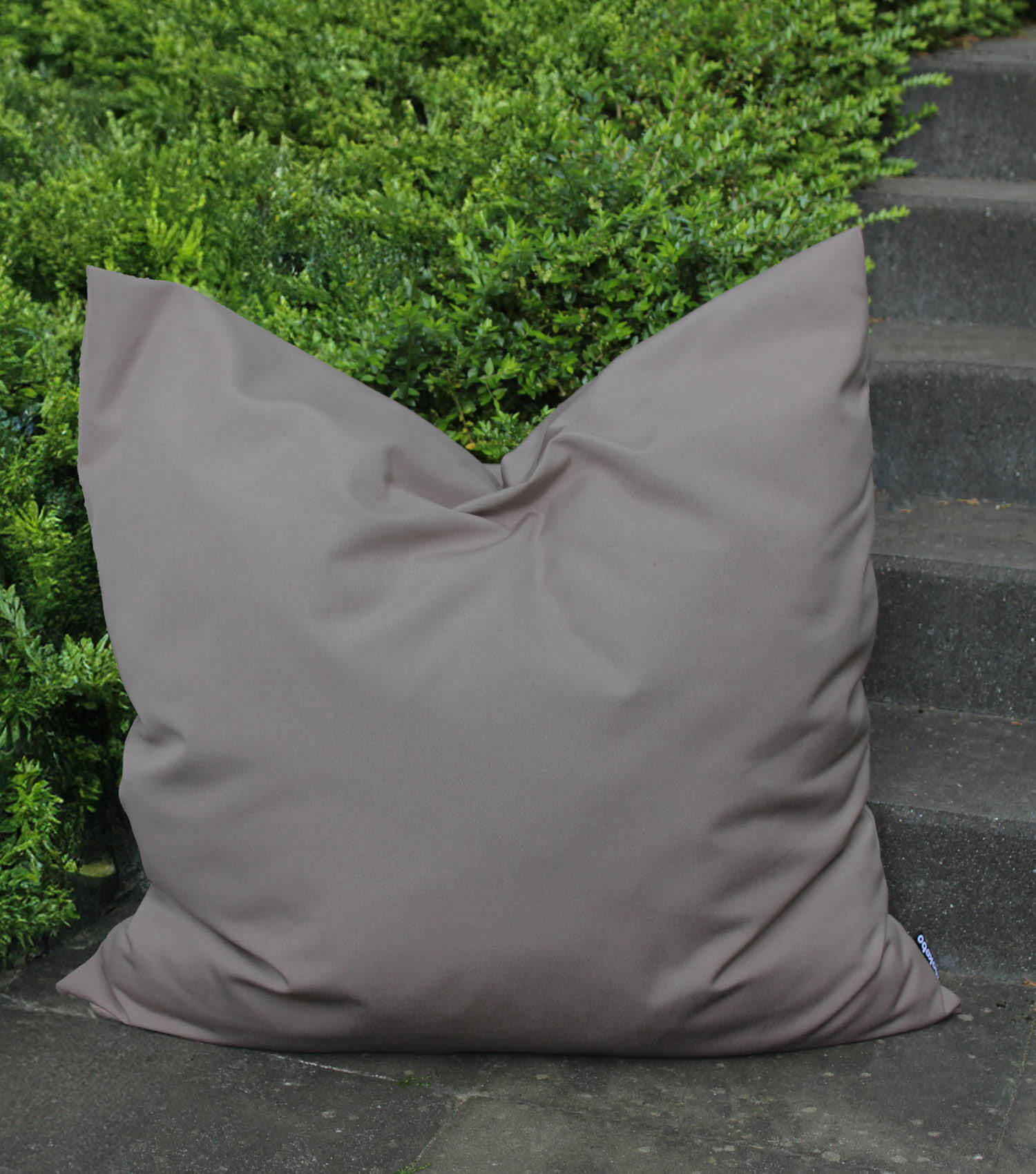 OUTDOORKISSEN Die Wolke 7 - Taupe, Textil (80/10cm) - Mokebo