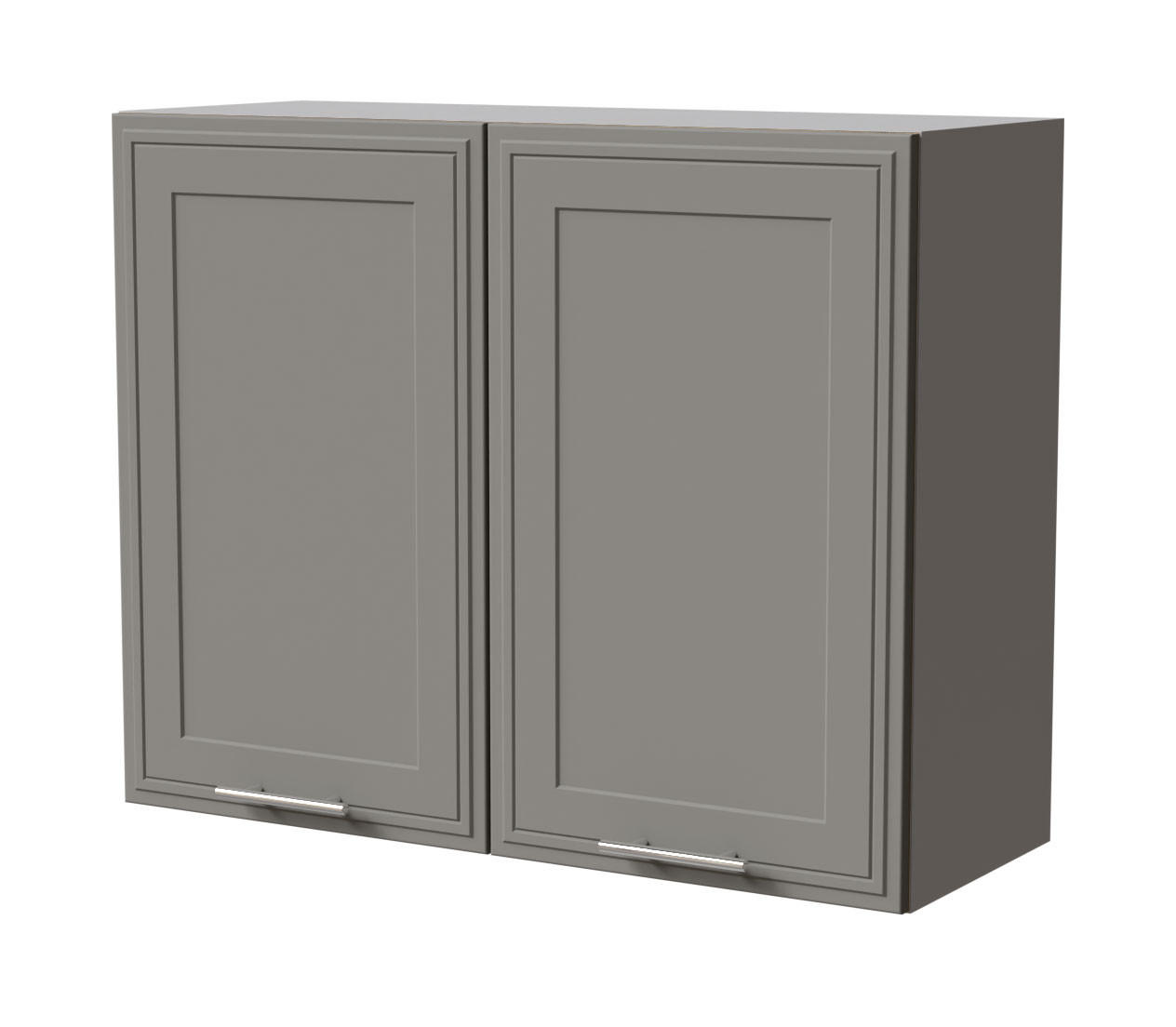 HÄNGESCHRANK Salo W3/90 Grau / Dust Grey Matt 90 / 32,5 / 72cm - Grau, Holz/Holzwerkstoff (90/72/32.5cm) - Feldmann-Wohnen